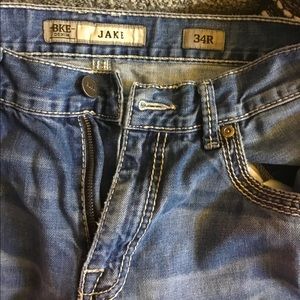 Mens buckle jeans 34R